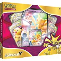 Pokémon - Estuche Alakazam 4 Boosters - Juego de Cartas coleccionables